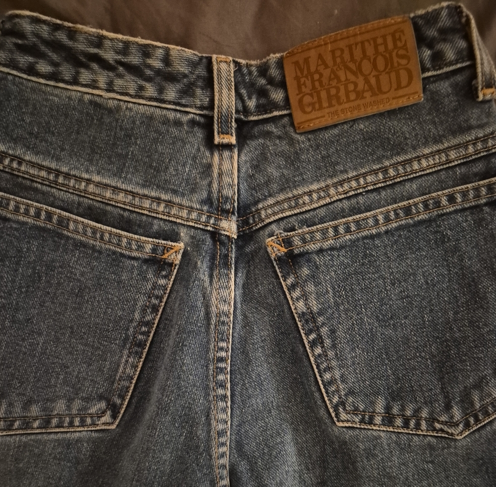 VINTAGE (NEVER WORN) Girbaud High Rise Denim Jeans - Picture 3 of 3